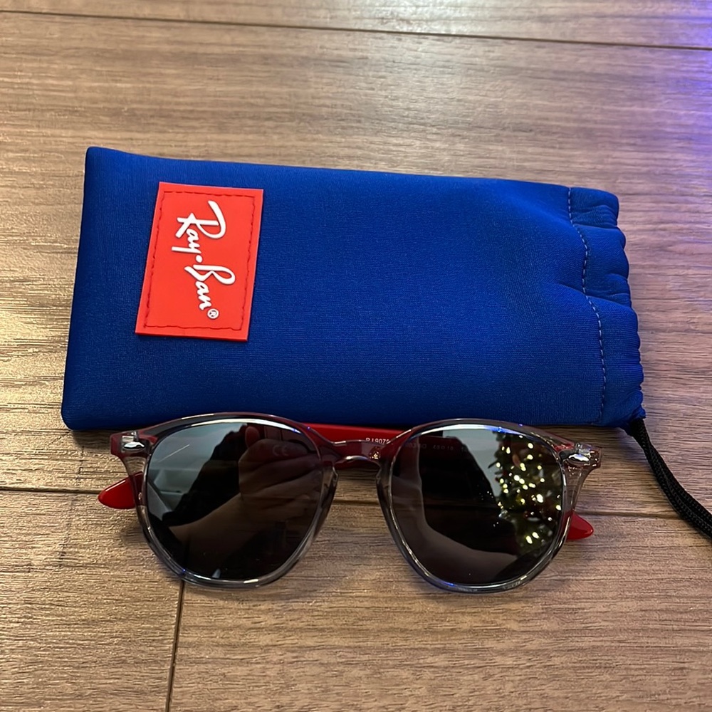 RayBan Kid sunglasses frame.